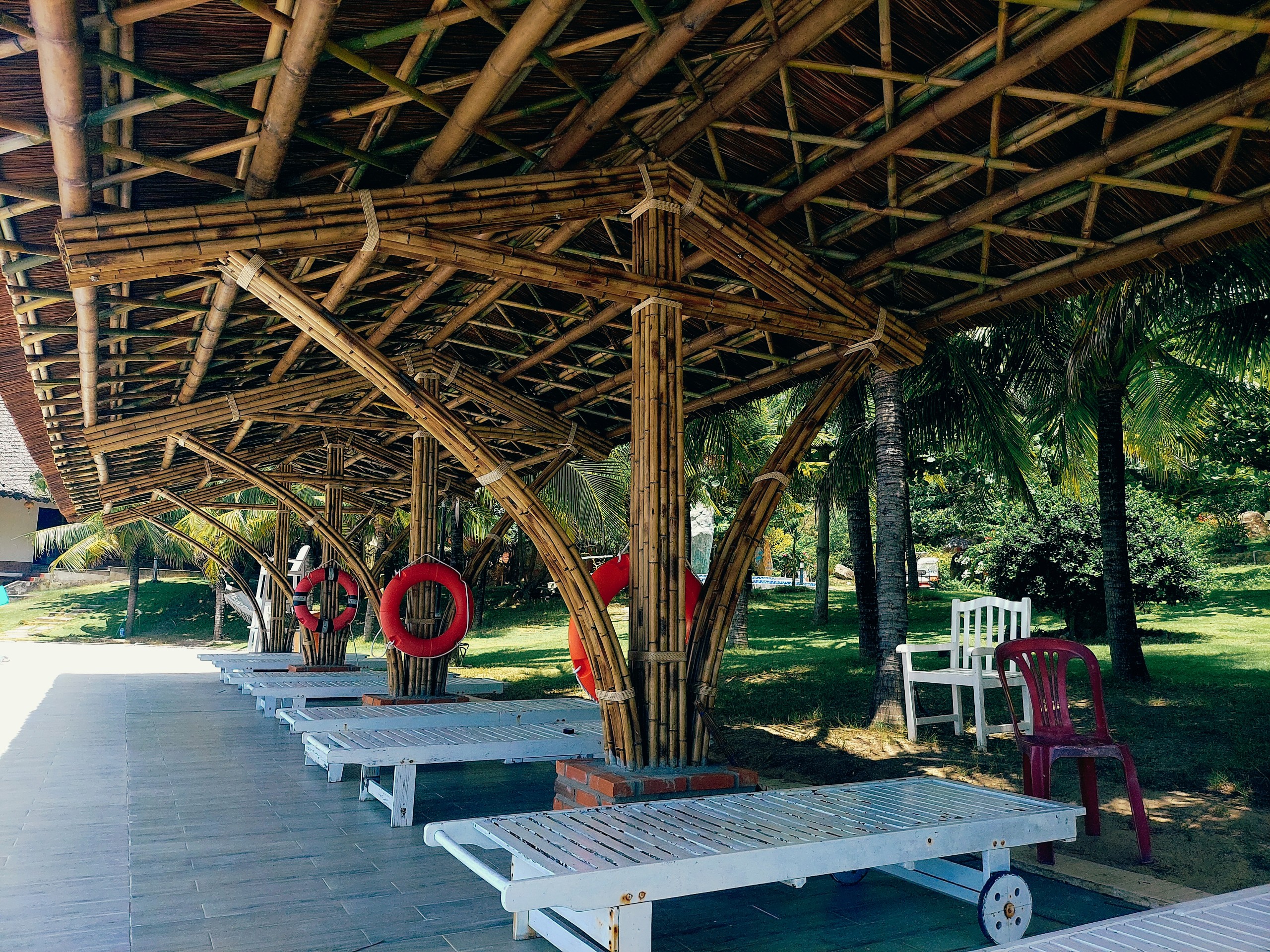 Vách Tre Trang Trí